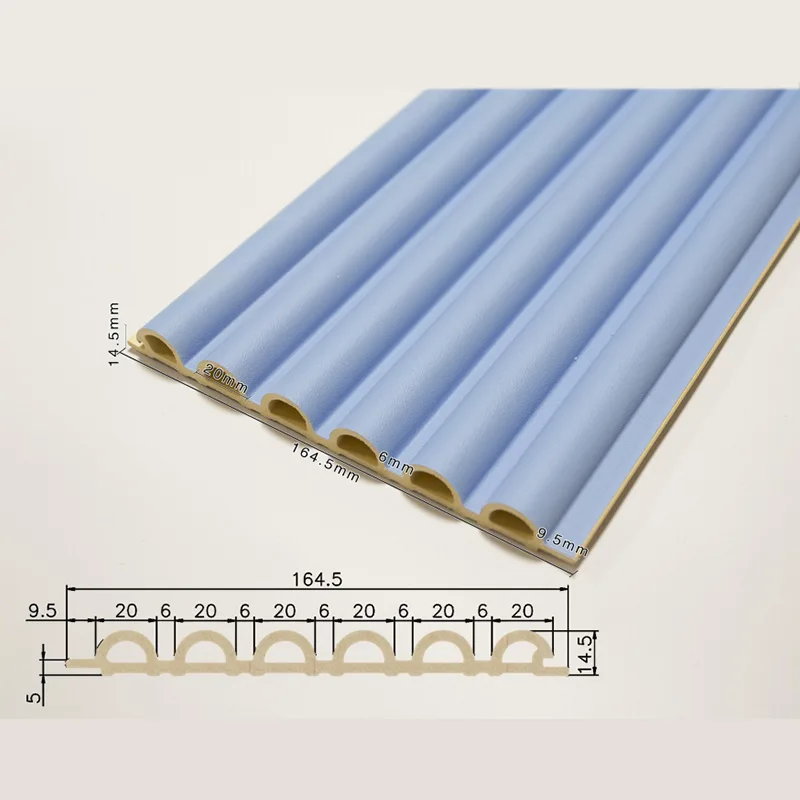 156 Шуплив полукружен панел со 6 решетки